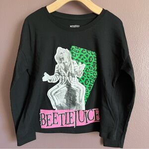 Beetlejuice Long Sleeve Shirt Girls